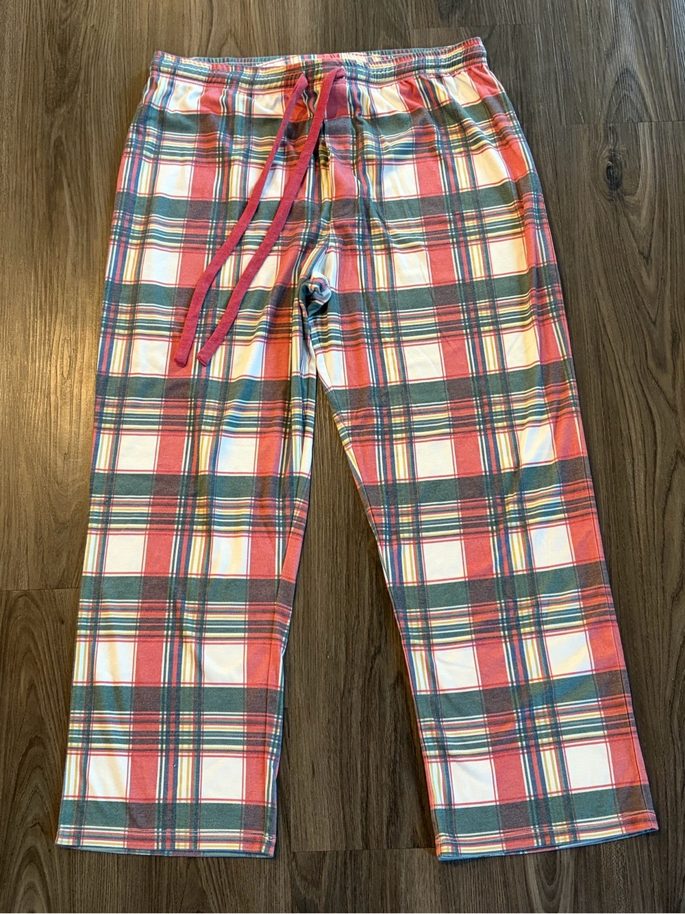 Summersalt Christmas Plaid Red and Green Pajama Pants